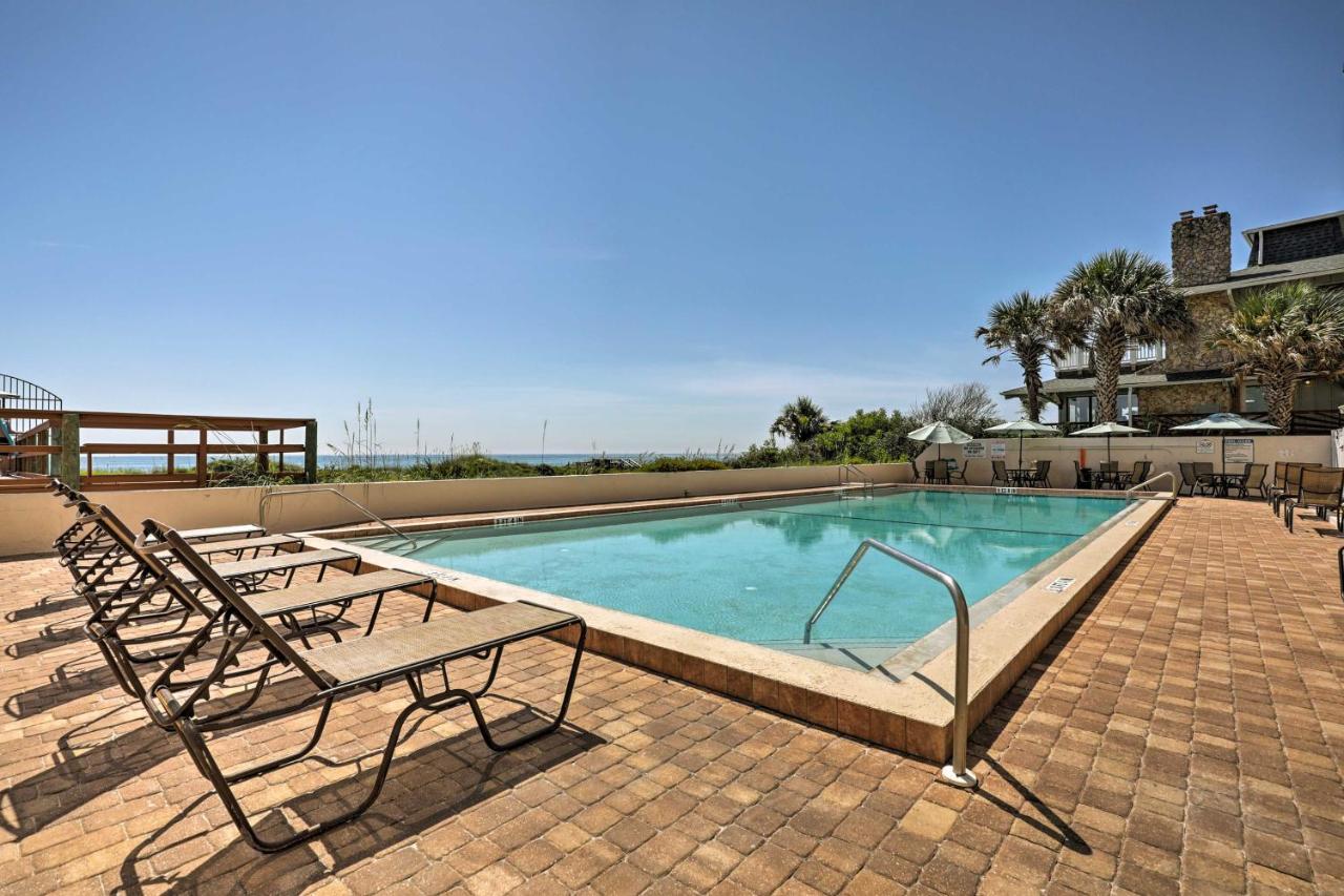 Oceanfront St Augustine Studio With Pool Access! Saint Augustine Eksteriør billede