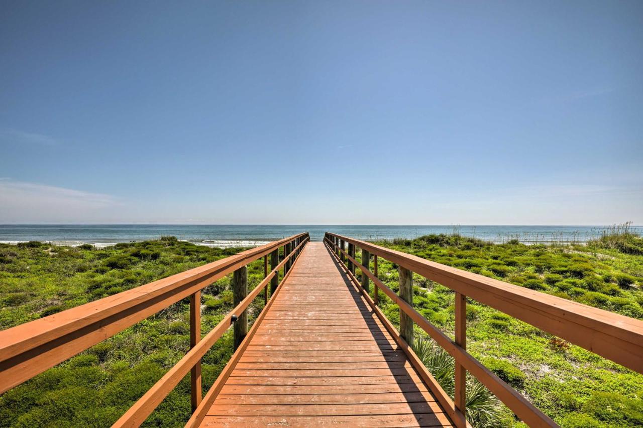 Oceanfront St Augustine Studio With Pool Access! Saint Augustine Eksteriør billede