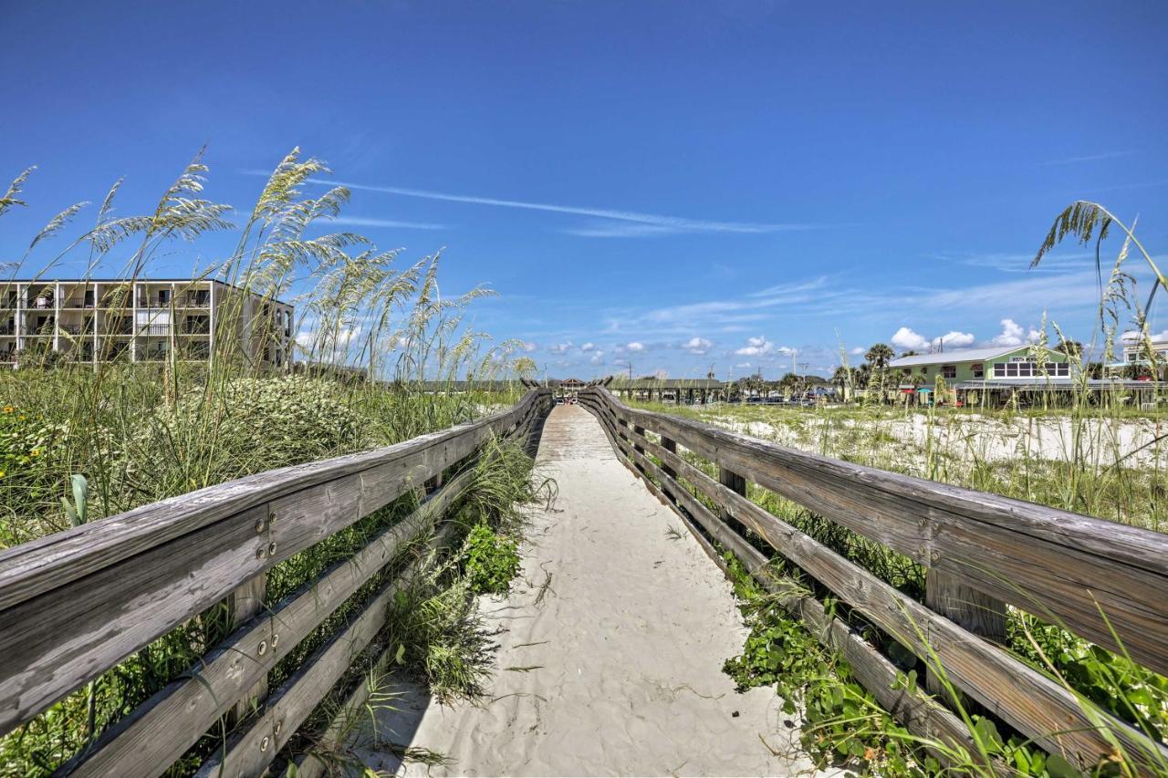 Oceanfront St Augustine Studio With Pool Access! Saint Augustine Eksteriør billede