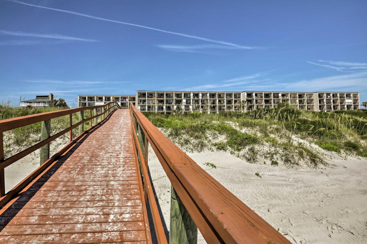 Oceanfront St Augustine Studio With Pool Access! Saint Augustine Eksteriør billede