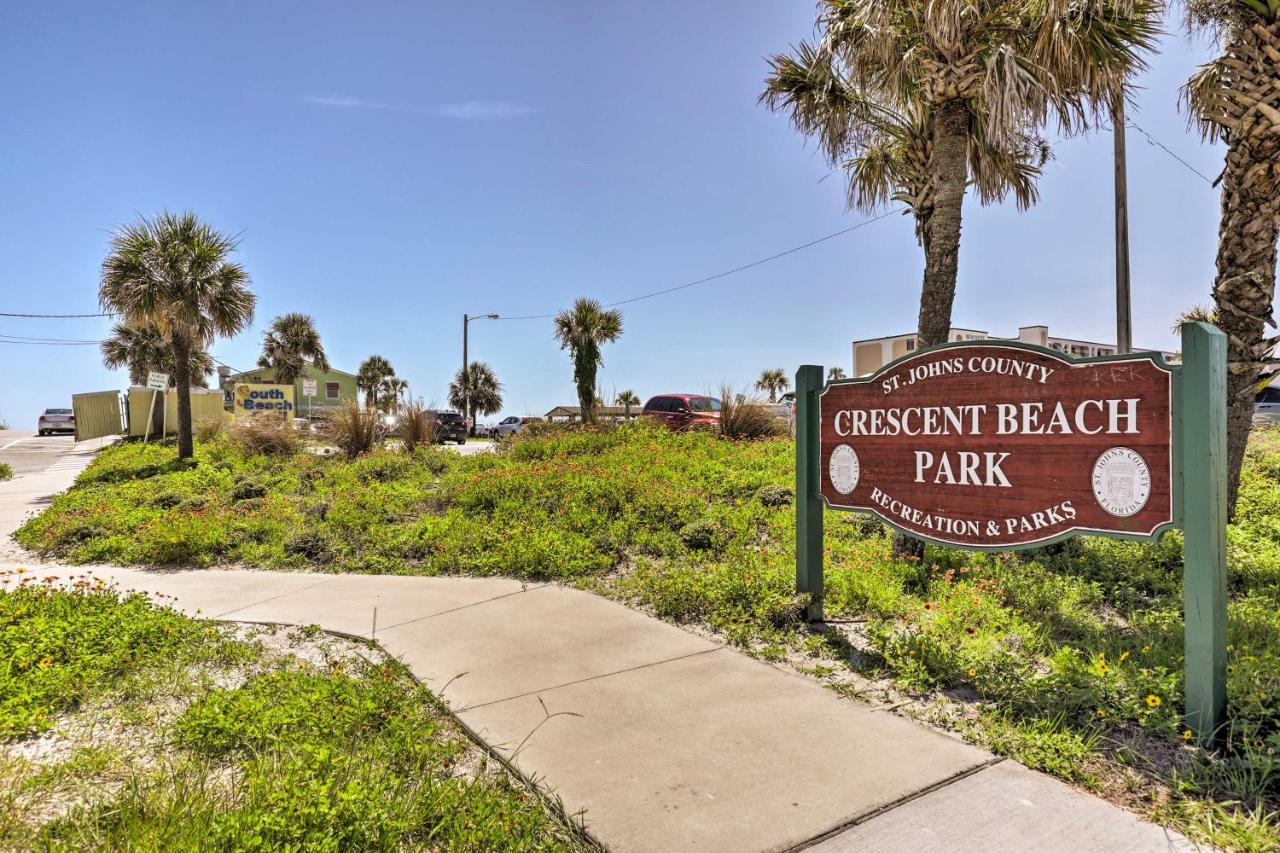 Oceanfront St Augustine Studio With Pool Access! Saint Augustine Eksteriør billede
